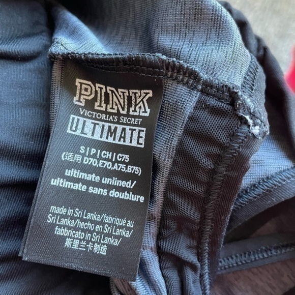 Victoria Secret | Victoria Sport | Victoria Secret Pink | Pink Sports Bra Black - Picture 6 of 6